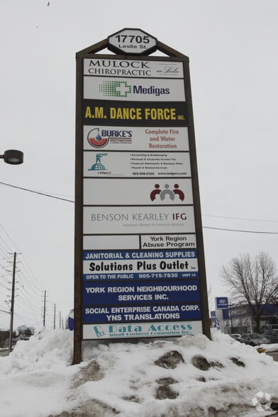 17705 Leslie St, Newmarket, ON for lease - Building Photo - Image 2 of 5