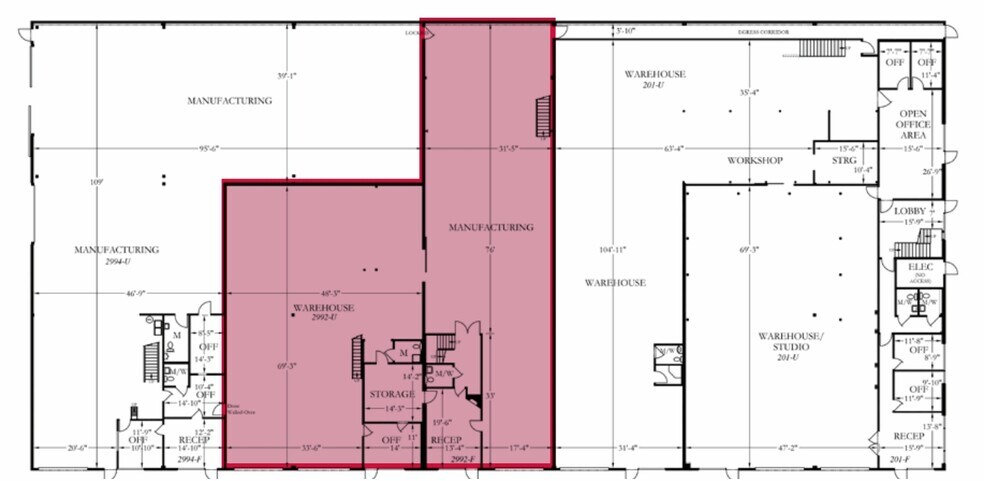 2992 Norland Av, Burnaby, BC for lease - Floor Plan - Image 2 of 3