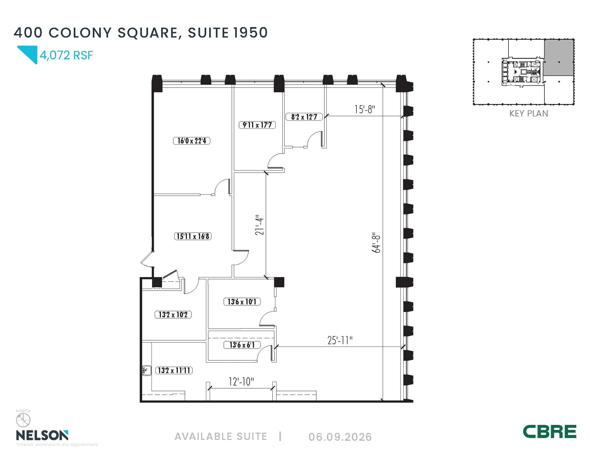 1175 Peachtree St NE, Atlanta, GA à louer Plan d’étage- Image 1 de 1