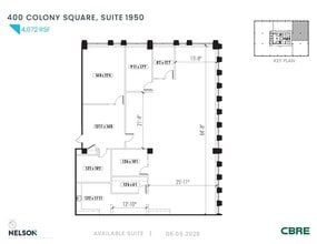 1175 Peachtree St NE, Atlanta, GA à louer Plan d’étage- Image 1 de 1