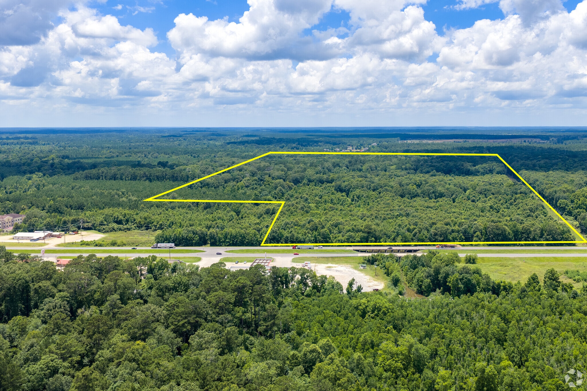 67 Acres Hwy 171, New Llano, LA for sale Aerial- Image 1 of 16