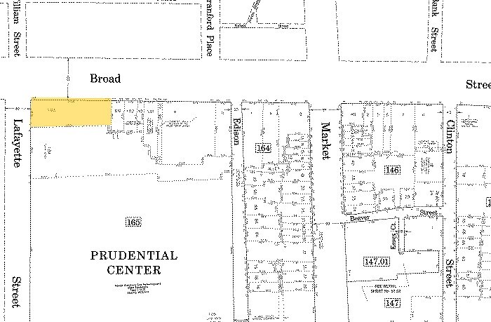 858 Broad St, Newark, NJ à louer - Plan cadastral - Image 2 de 5
