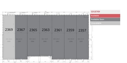 2357 E Highway 50, Clermont, FL à louer Plan d’étage- Image 1 de 1
