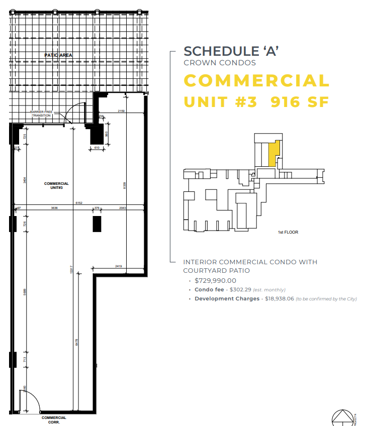 223 Princess St, Kingston, ON K7L 1B3 - Unit 3 -  - Floor Plan - Image 1 of 1