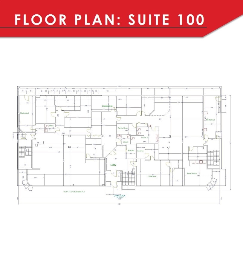 42180 Ford Rd, Canton, MI à louer Plan d’étage- Image 1 de 1