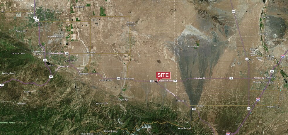 Hwy 138 & Hwy 18, Llano, CA for sale - Primary Photo - Image 2 of 3