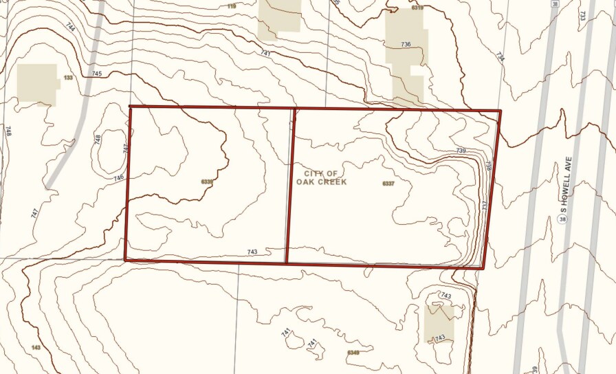 6337-6339 S Howell Ave, Oak Creek, WI à vendre - Plan cadastral - Image 2 de 3