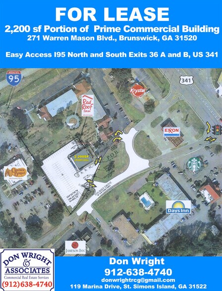 271 Warren Mason Blvd, Brunswick, GA à louer - Photo du bâtiment - Image 1 de 9