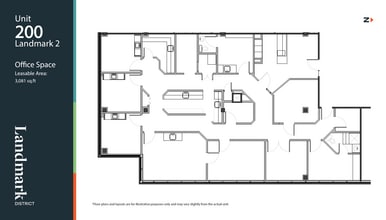 1700 Dickson Av, Kelowna, BC à louer Plan d’étage- Image 1 de 9