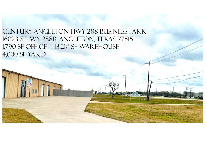 16023 South Hwy, Angleton, TX à louer - Photo du bâtiment - Image 1 de 8