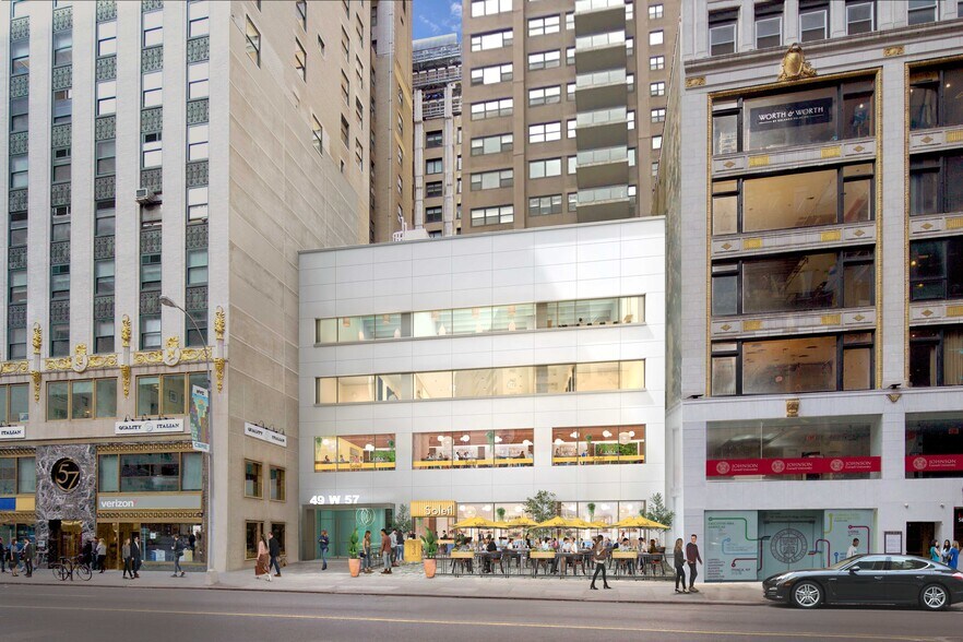 49 W 57th St, New York, NY à louer - Photo du bâtiment - Image 3 de 3