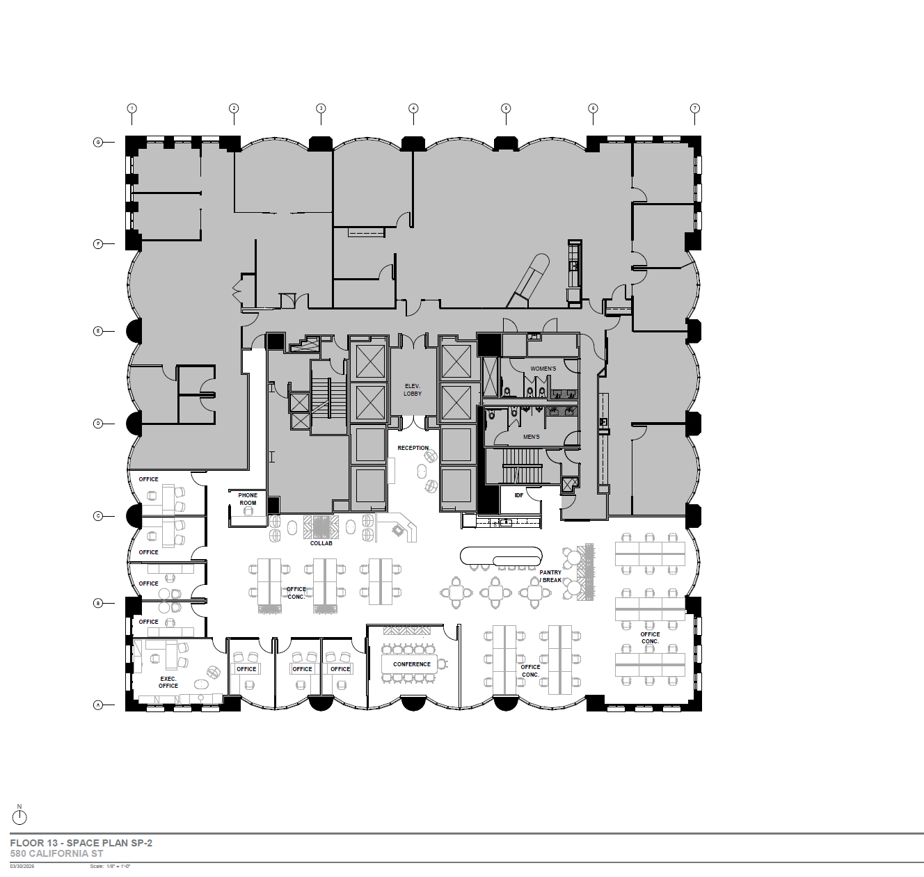 580 California St, San Francisco, CA for lease Floor Plan- Image 1 of 1