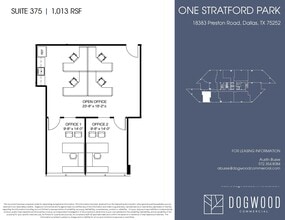 18383 Preston Rd, Dallas, TX for lease Floor Plan- Image 1 of 1