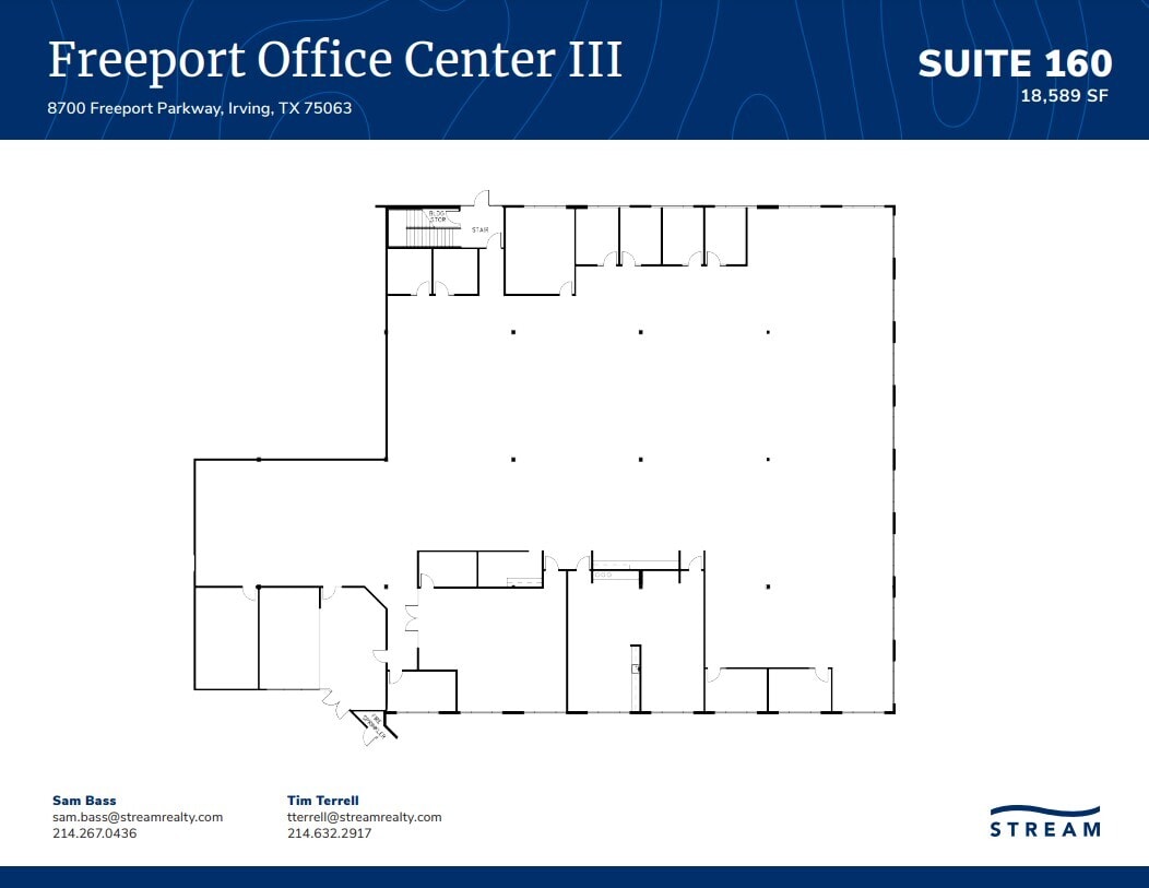 8700 Freeport Pkwy, Irving, TX for lease Floor Plan- Image 1 of 1