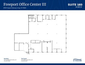 8700 Freeport Pkwy, Irving, TX for lease Floor Plan- Image 2 of 2