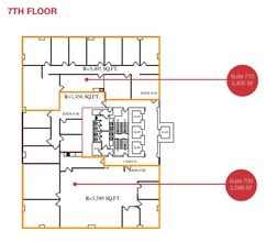 633 6th Ave SW, Calgary, AB for lease Floor Plan- Image 1 of 1