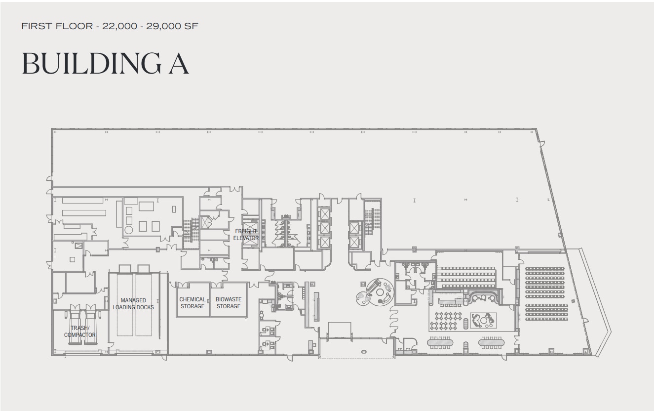 5975 Pacific Mesa, San Diego, CA à louer Plan d’étage- Image 1 de 1