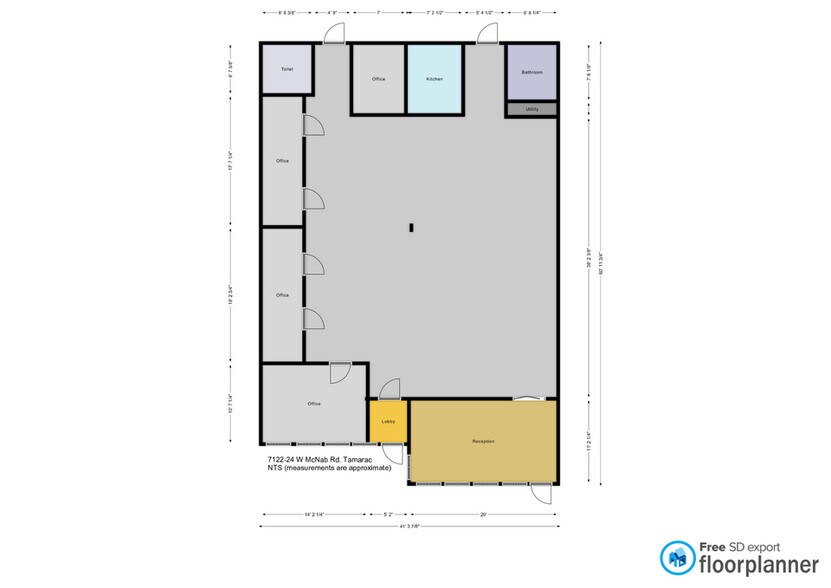 7108-7162 W McNab Rd, Tamarac, FL for lease - Building Photo - Image 3 of 9