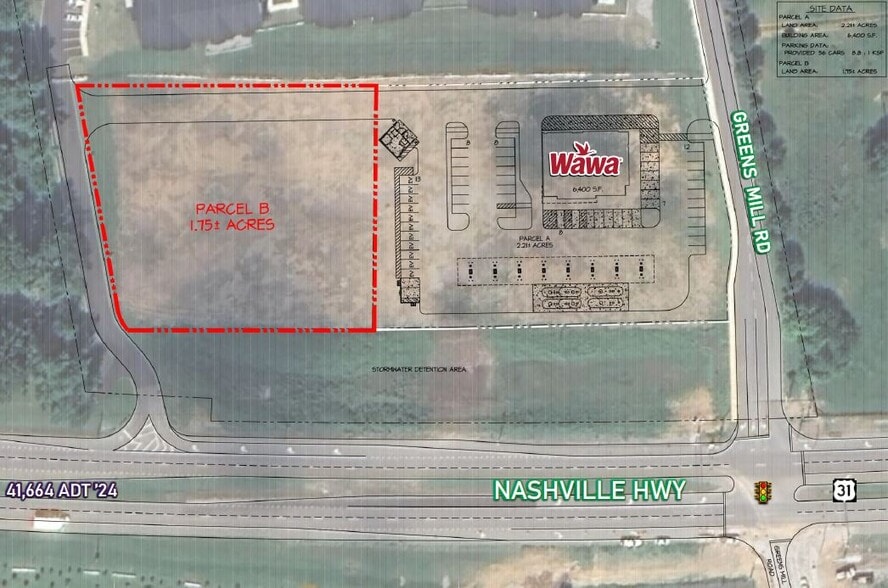 2425 Nashville hwy, Columbia, TN à vendre - Photo du bâtiment - Image 3 de 3