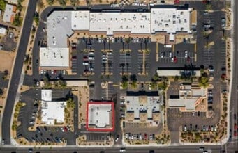 1050-1076 W Chandler Blvd, Chandler, AZ - AERIAL map view - Image1