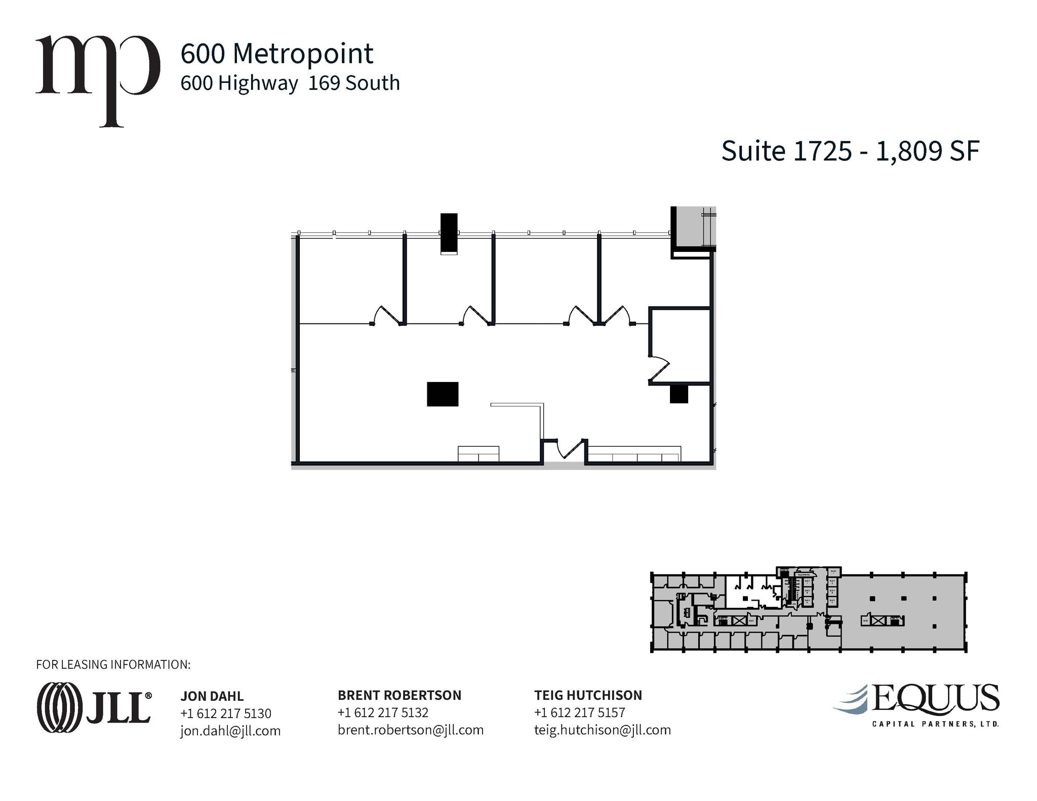 600 Highway 169 S, Saint Louis Park, MN for lease Interior Photo- Image 1 of 1