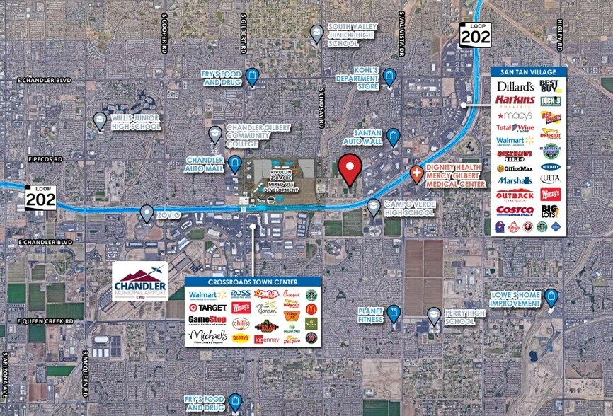 14640 E Willis Rd, Gilbert, AZ à louer - Aérien - Image 3 de 3