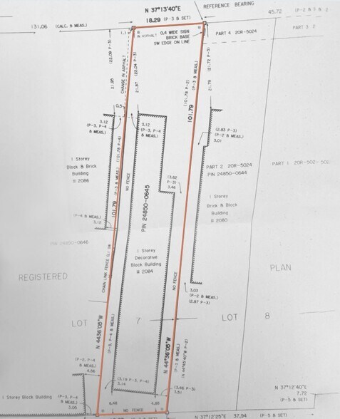 2084 Speers Rd, Oakville, ON à vendre - Plan de site - Image 2 de 2
