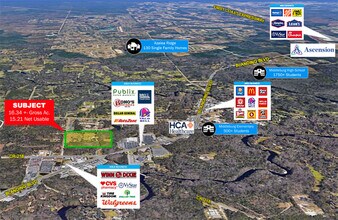 2169 Pine Tree Ln, Middleburg, FL - Aerial  map view - Image1