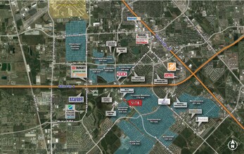 10304-10322 Blackhawk Blvd, Houston, TX - Aérien Vue de la carte