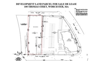 More details for 100 Thomas St, Worcester, MA - Land for Sale