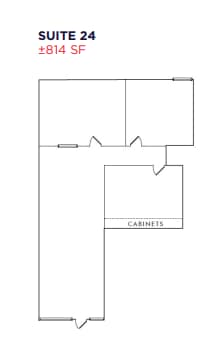 3033 Moorpark Ave, San Jose, CA à louer Plan d’étage- Image 1 de 1