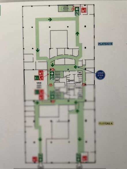 Office in Rouen for lease - Floor Plan - Image 3 of 3