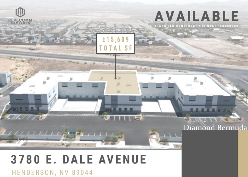 3780 E Dale Ave, Henderson, NV for sale - Building Photo - Image 1 of 8