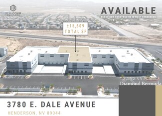 Plus de détails pour 3780 E Dale Ave, Henderson, NV - Industriel à vendre