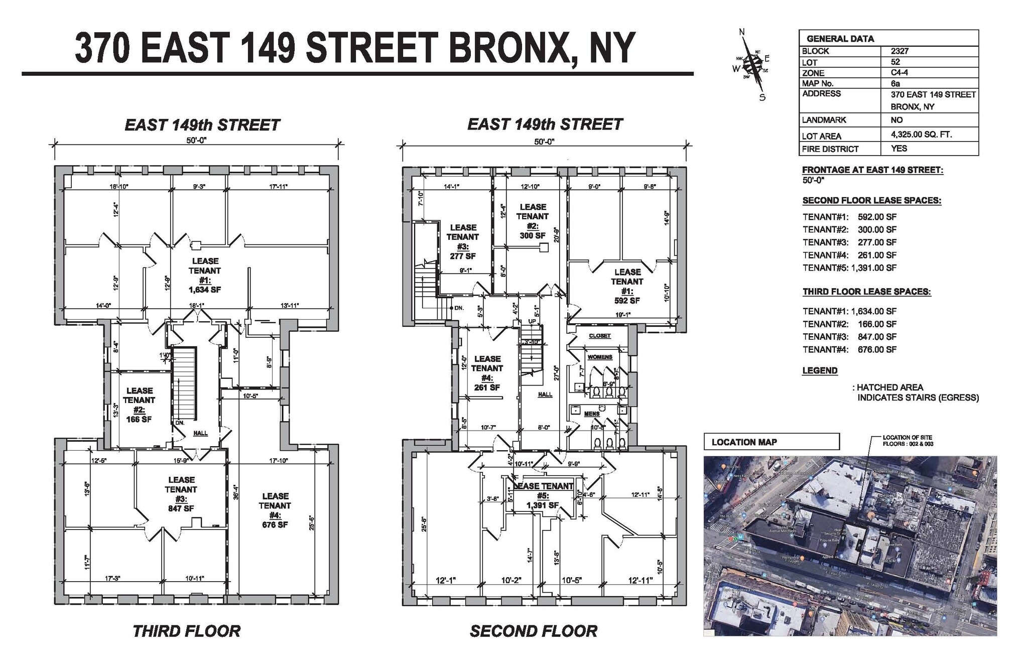 370 E 149th St, Bronx, NY à louer Plan d’étage- Image 1 de 1