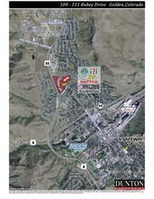 109-111 Rubey Dr, Golden, CO - Aerial  map view