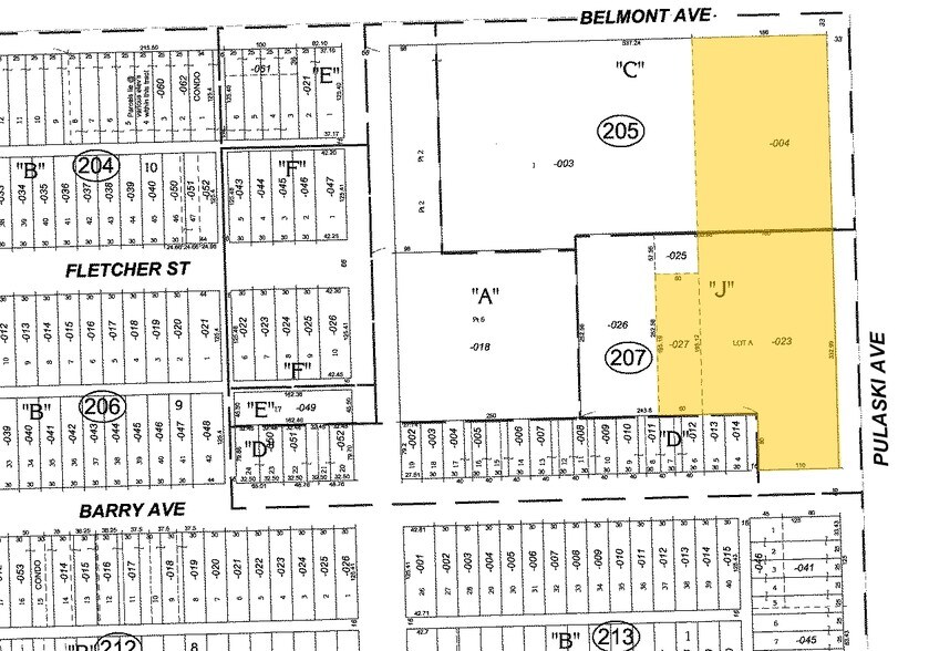 3120 N Pulaski Rd, Chicago, IL à louer - Plan cadastral - Image 2 de 4