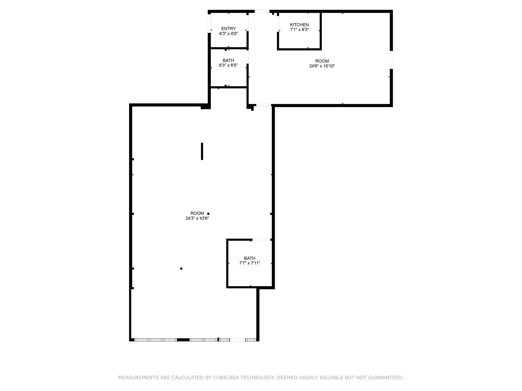 2835-2837 SW 44th St, Oklahoma City, OK for lease Floor Plan- Image 1 of 1