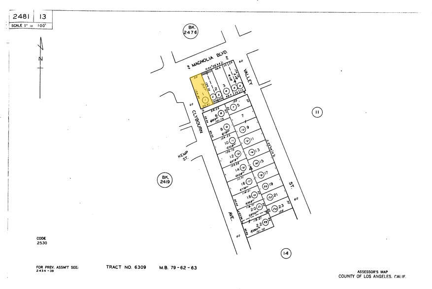 4420 W Magnolia Blvd, Burbank, CA à louer - Plan cadastral - Image 2 de 19