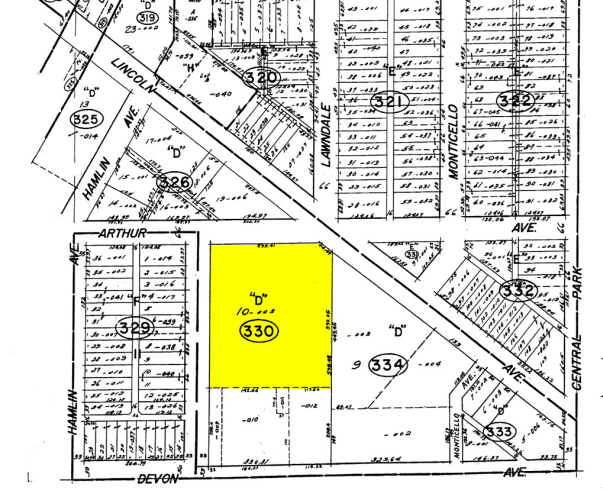 6500 N Lincoln Ave, Lincolnwood, IL à vendre - Plan cadastral - Image 2 de 10