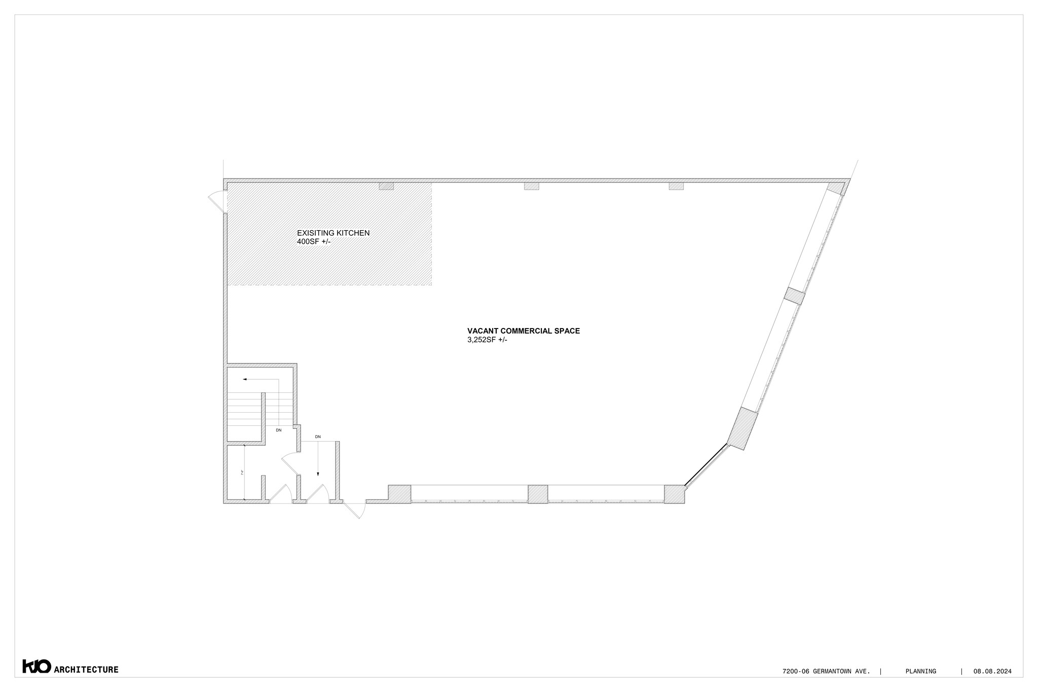 7200-7206 Germantown Ave, Philadelphia, PA à louer Plan de site- Image 1 de 4