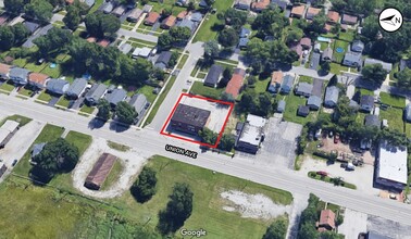 3201 Union Ave, Steger, IL - aerial  map view