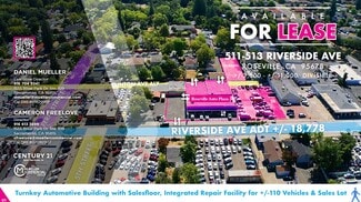 More details for 511-513 Riverside Ave, Roseville, CA - Industrial for Lease