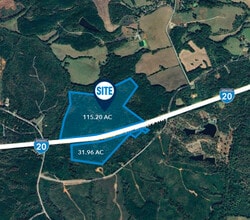Old Stage Coach Rd, Greensboro, GA - AERIAL  map view - Image1