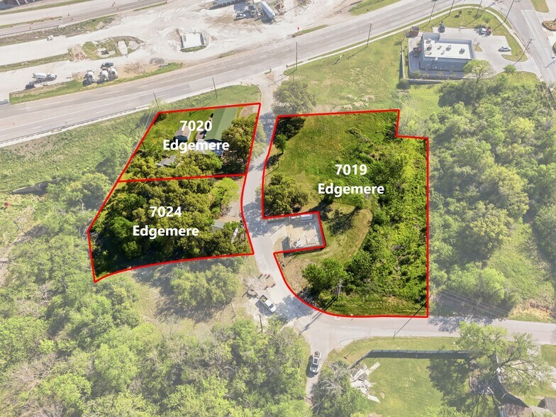 7019 Edgemere Pl, Fort Worth, TX for sale - Aerial - Image 2 of 5