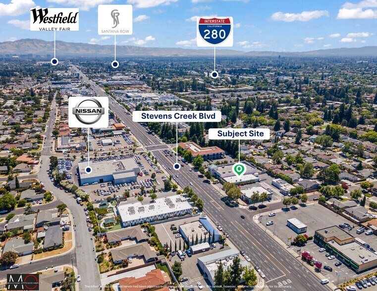 4910 Stevens Creek Blvd, San Jose, CA à louer - Photo du bâtiment - Image 3 de 11