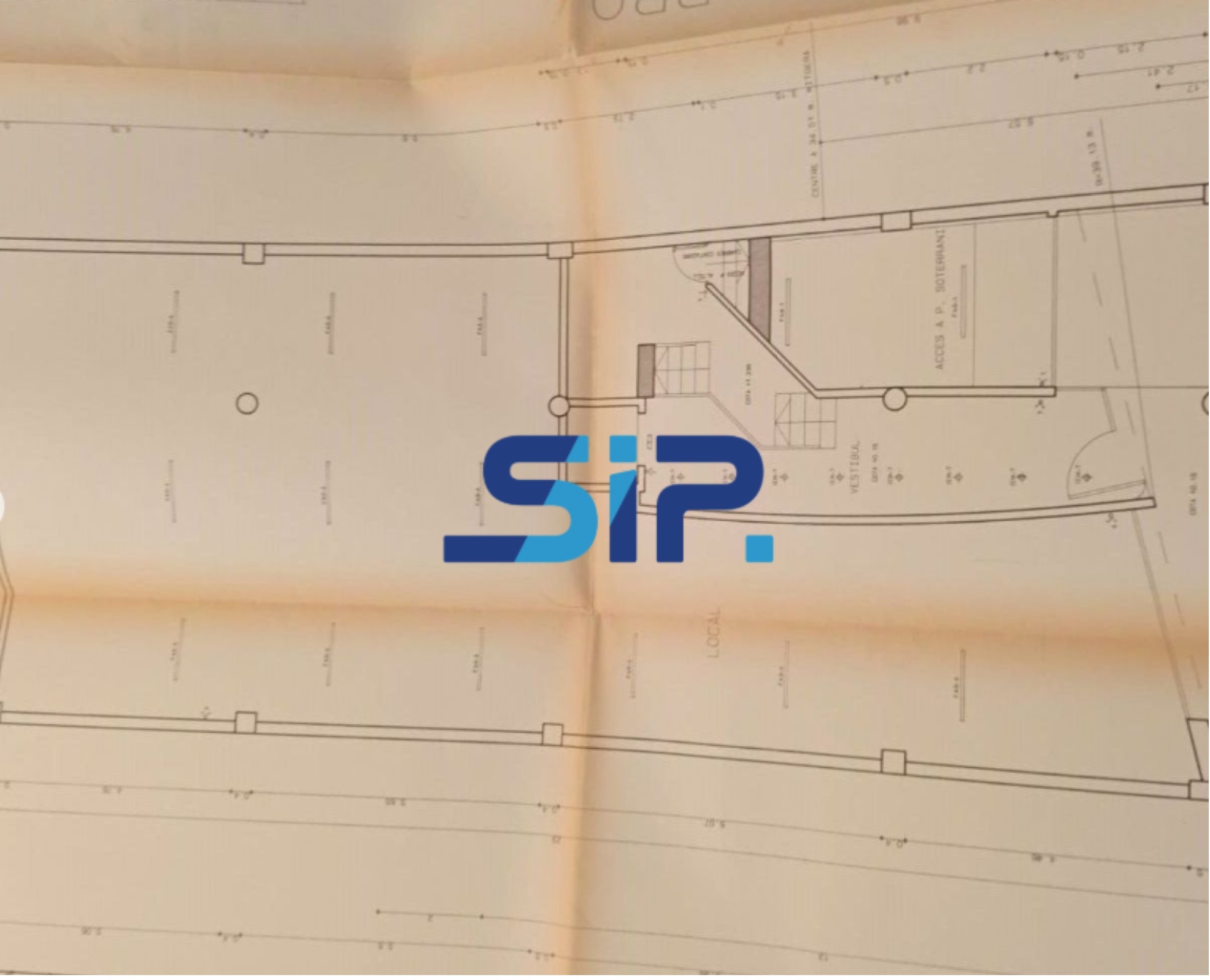 Commerce de détail dans Vilafranca Del Penedès, BAR à louer Plan de site- Image 1 de 10