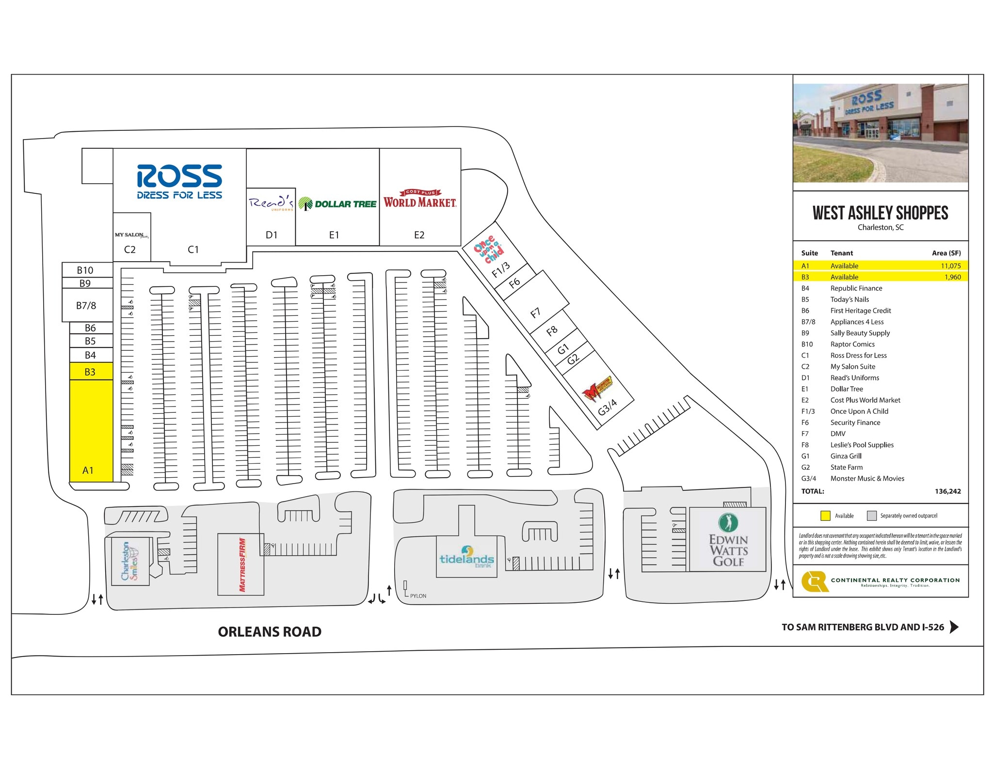 946 Orleans Rd, Charleston, SC for lease Site Plan- Image 1 of 1