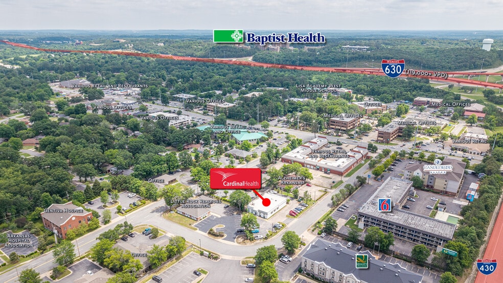 215 Markham Center Dr, Little Rock, AR à vendre - Photo du bâtiment - Image 3 de 9