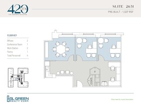 420 Lexington Ave, New York, NY à louer Plan d’étage- Image 1 de 1